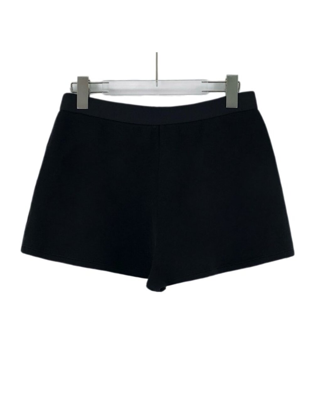 Prada Black Logo Lettering Shorts (2023 Collection) - Picture 2 of 9